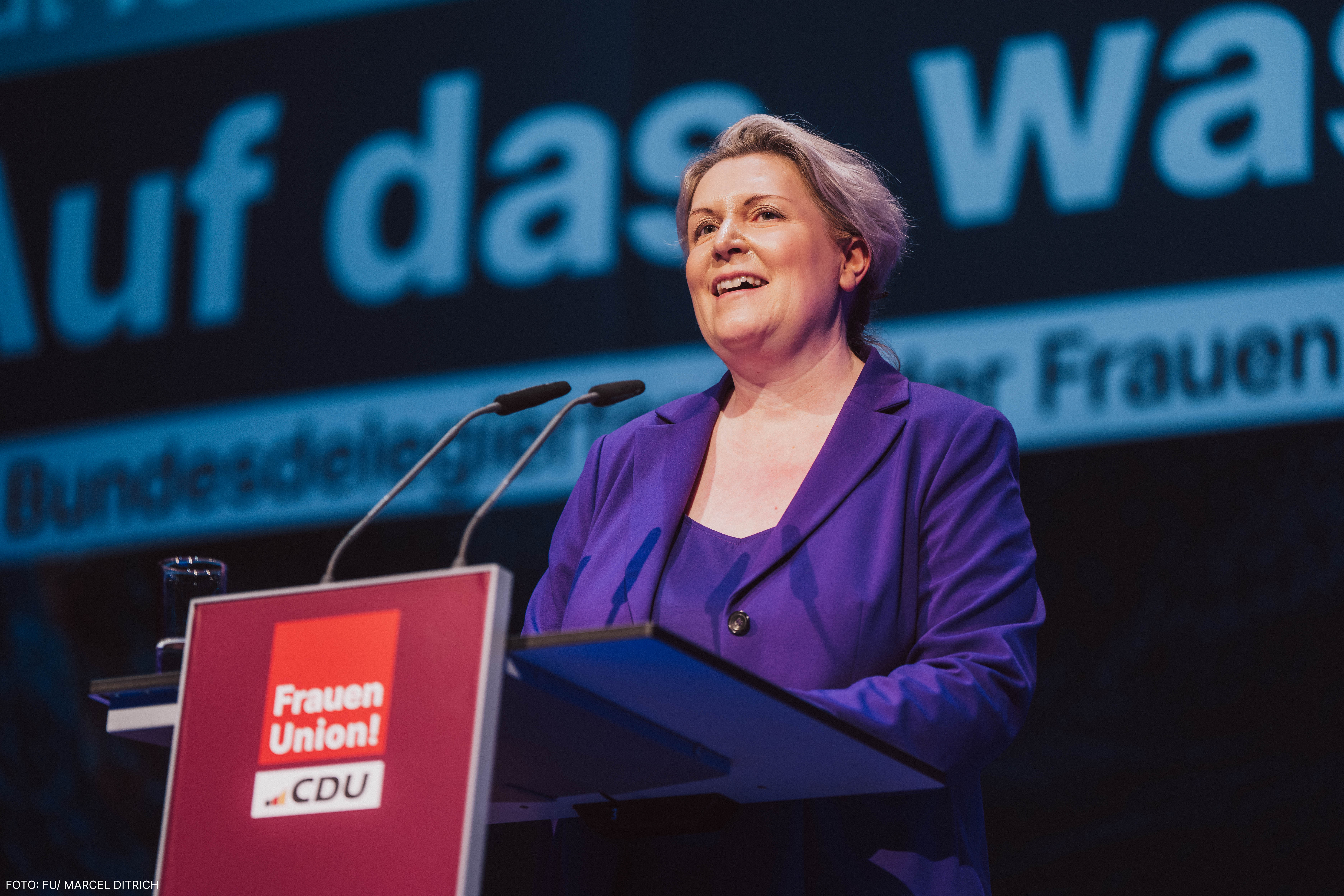 Silke Kurz stellt sich vor. (Foto: FU/Marcel Ditrich)